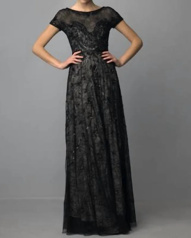 Lace Dress In Black Romantic Lace Dress