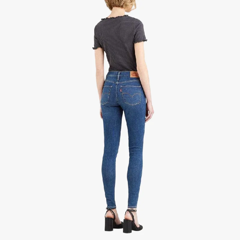 Levis Womens Hirise Super Skinny Jean Mid Wash