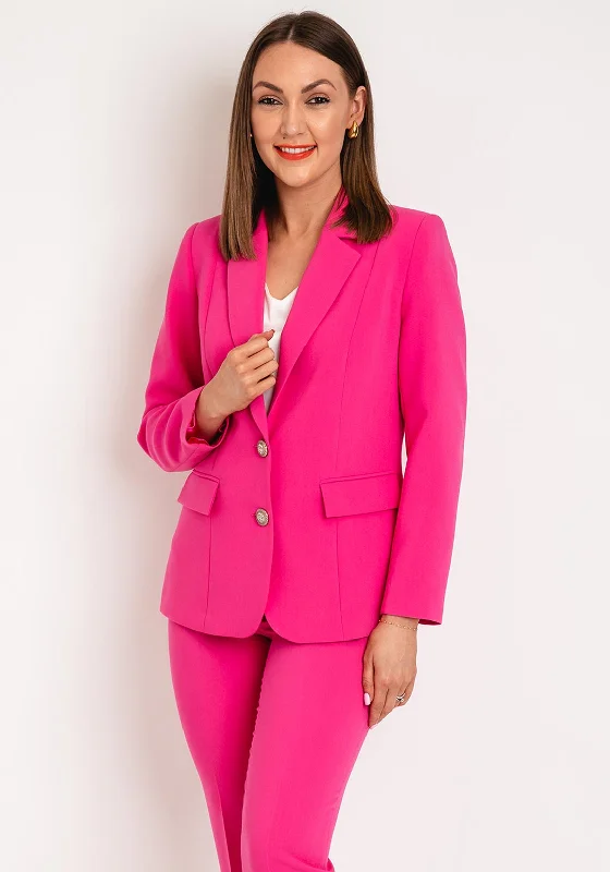 Avalon Dolores Single Breasted Blazer, Pink Women's transitional jackets