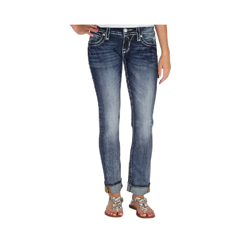 Rock Revival Women's Esther Straight Stretch Jean