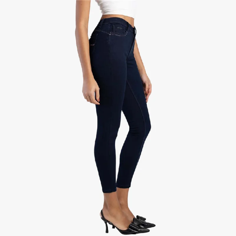 Sissy Boy Basic Mid Waist Skinny Jean Blue Black