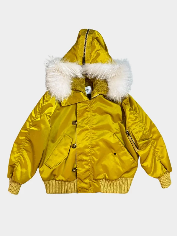 Yellow Feathers Jacket Women's insulated jackets