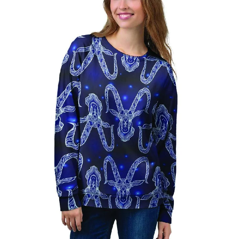 Capricorn Gothic Witch Women's Sweatshirt Mohair sweaters