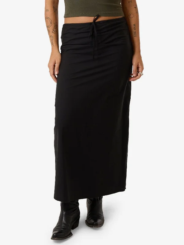 Quinn Bias Skirt - Black Winter unclassified skirts