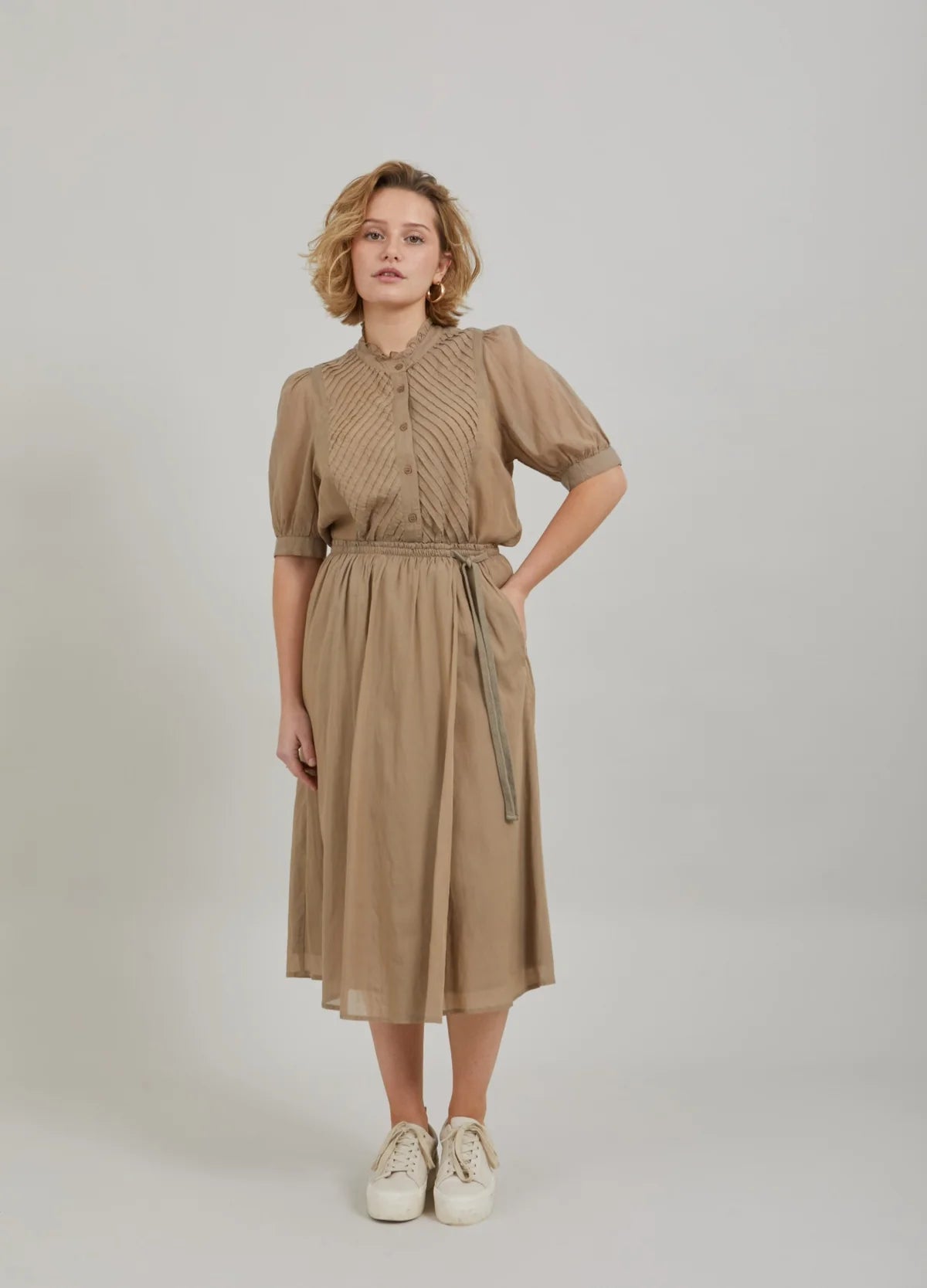 Coster Wrap Skirt in Sand Wedding guest unclassified skirts