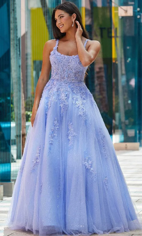 Amarra 88570 - Floral Embellished Sleeveless Ballgown Luxury party dresses