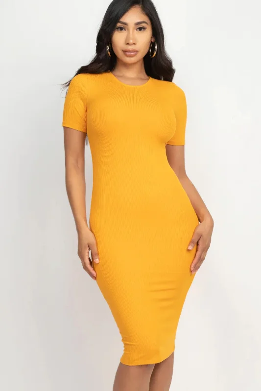 Ribbed Bodycon Midi Dress Revolve midi dresses