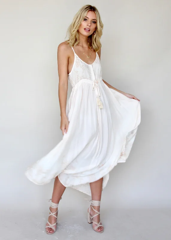 Memories & Dust Maxi Dress - Honey Glow Luxury maxi dresses