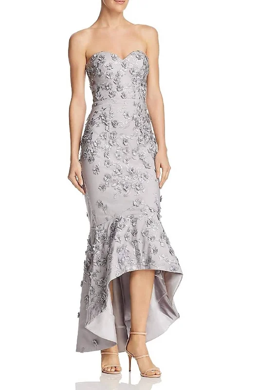 Alexandrite Gown in Silver Printed unclassified dresses