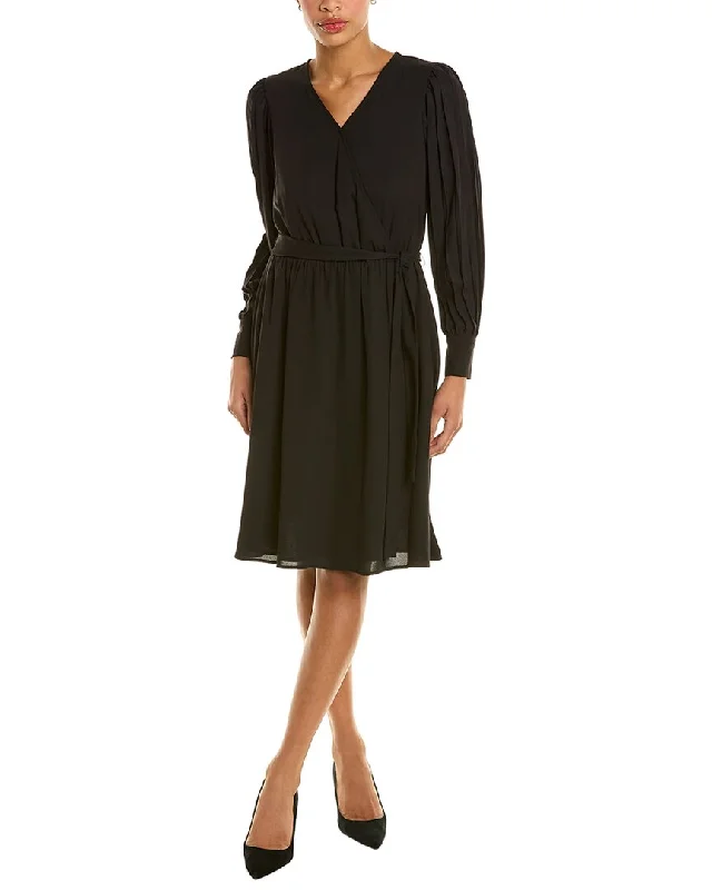 Anne Klein Surplice A-Line Dress Trendy new unclassified dresses