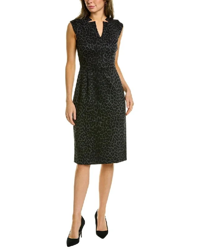 Brooks Brothers Cap Sleeve Sheath Dress Unique unclassified dresses