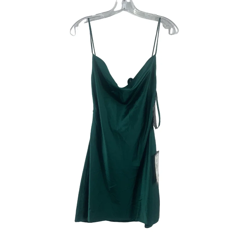 City Studio Hunter Green Strappy Cowl Neck Slip Dress Women’s Size XXS NWT Stretchy unclassified dresses