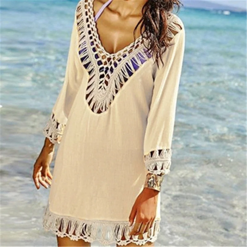 Women's Hollow Out Beach Dress Casual chic unclassified dresses