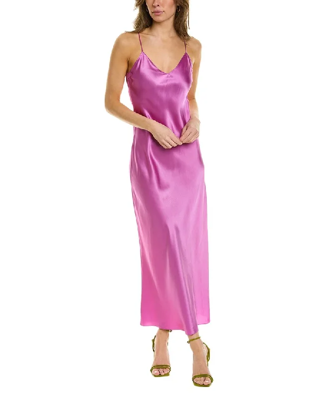 Dannijo Silk Slip Dress Satin unclassified dresses