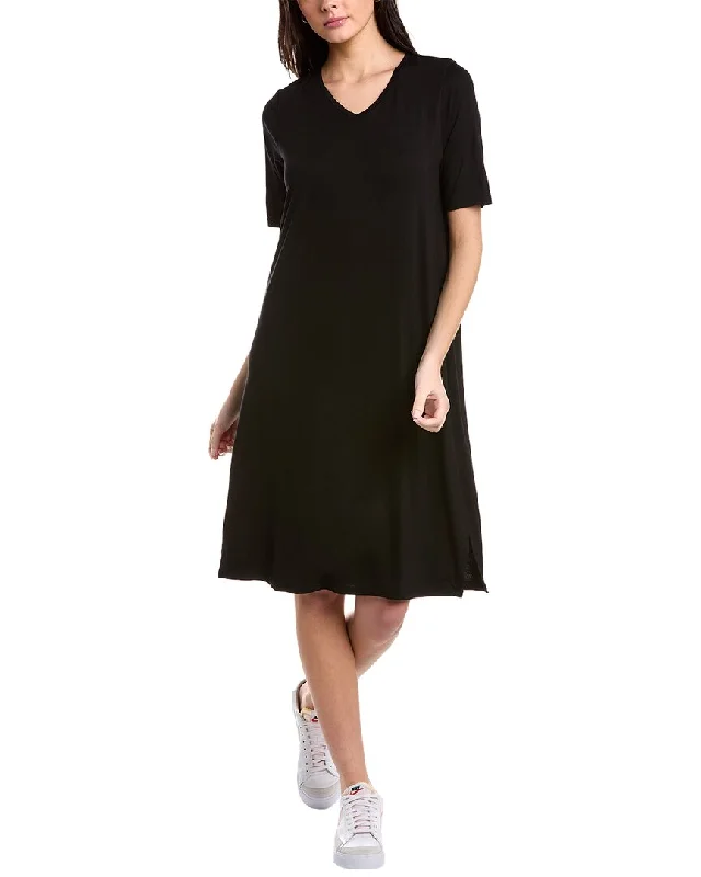 EILEEN FISHER V-Neck Dress Short unclassified dresses