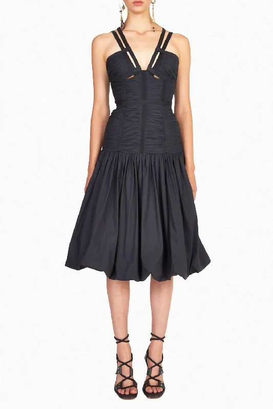 Kaia Dress in Noir Wedding guest unclassified dresses