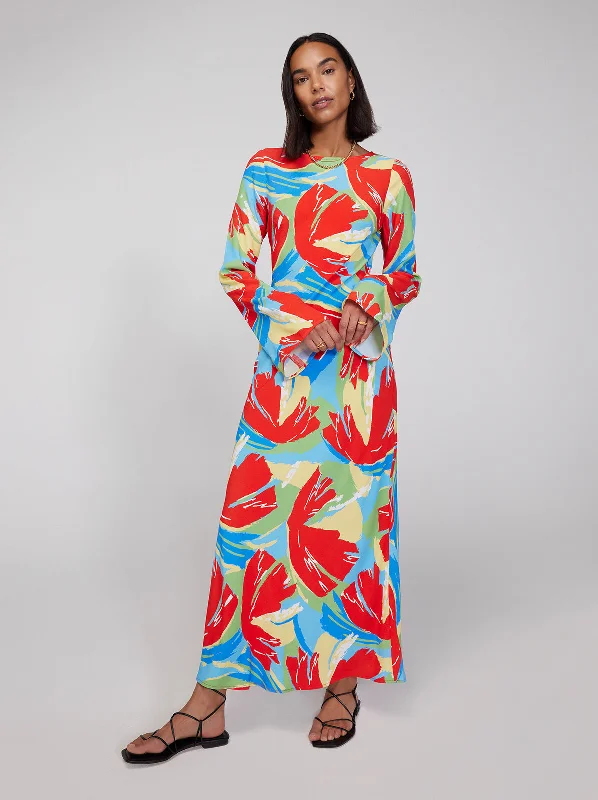 Keira Abstract Print Dress Office unclassified dresses