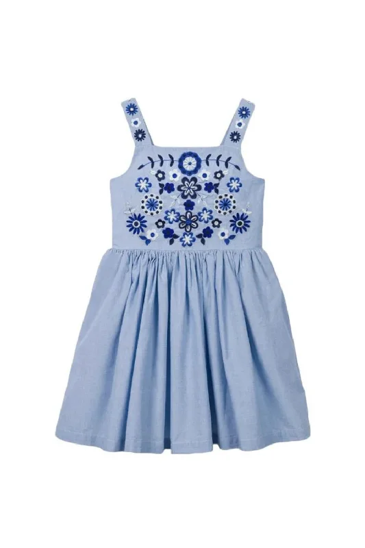 Kids Dresses for Girs Summer Clothes Sleeveless Cartoon Flowers Dresses Kids Children's Clothing Holiday unclassified dresses