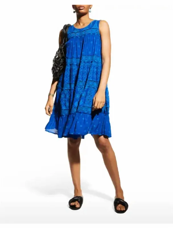 Morgan Dress in Blue Stretchy unclassified dresses