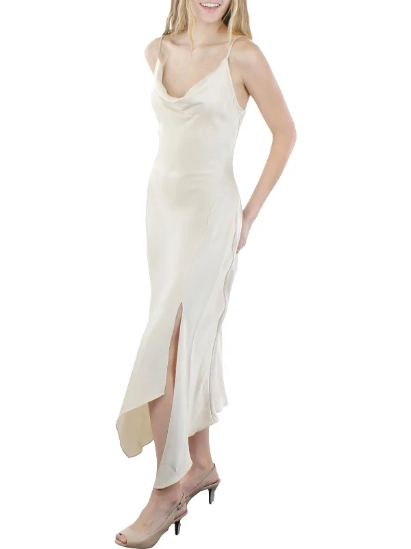 Nellie Womens Satin Bias-Cut Slip Dress Best-selling unclassified dresses