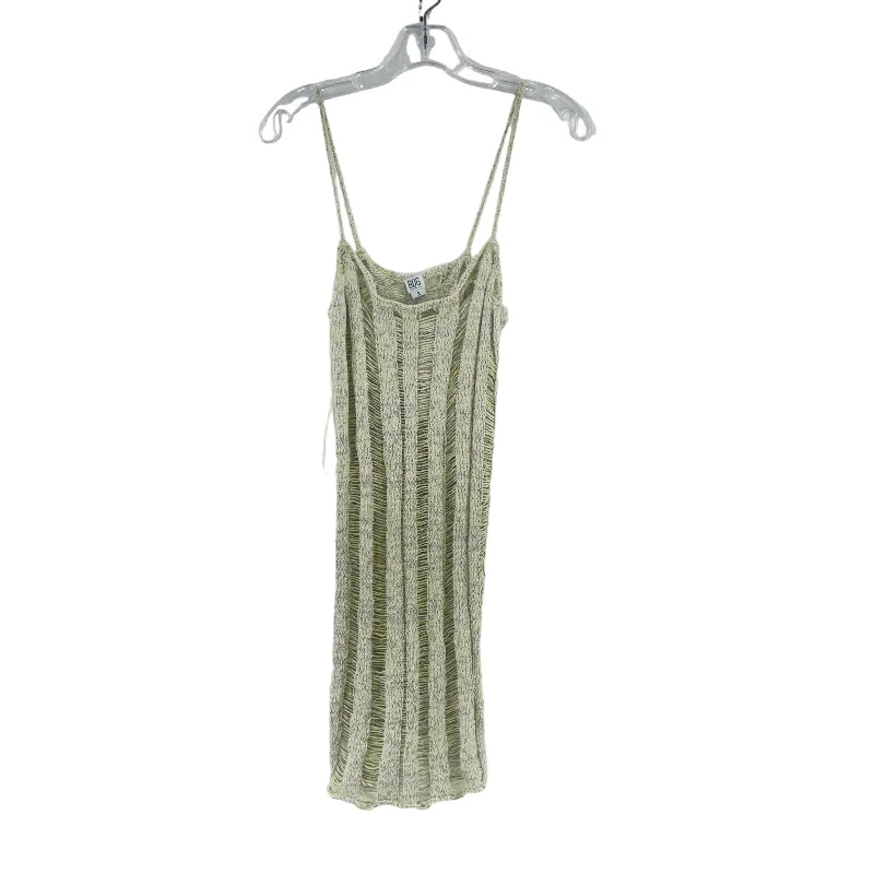 NWT BDG Urban Outfitters Women's Green Knit Knee Length Slip Dress Size S Pastel unclassified dresses