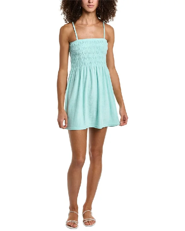 Ocean Drive Terry Cloth Dress Metallic unclassified dresses