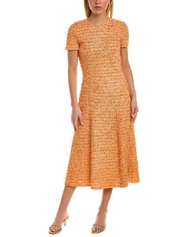 St. John Textured A-Line Dress Formal unclassified dresses