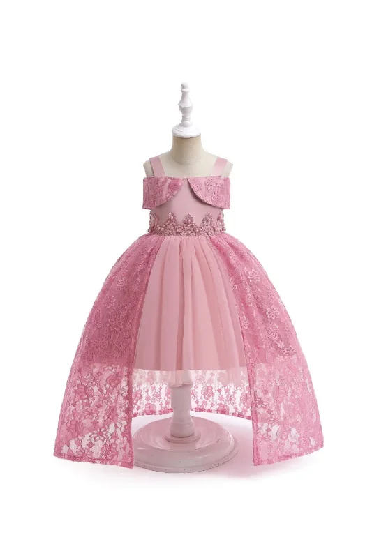 Summer Bridesmaid Girl Dresses Princess Kids Dress for Girls Flower Birthday Children Clothing Engagement unclassified dresses