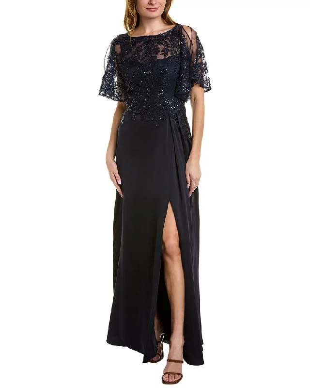 Teri Jon by Rickie Freeman Embellished Gown Summer unclassified dresses