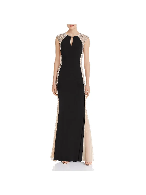 Womens Embellished Sleeveless Evening Dress Best-selling unclassified dresses