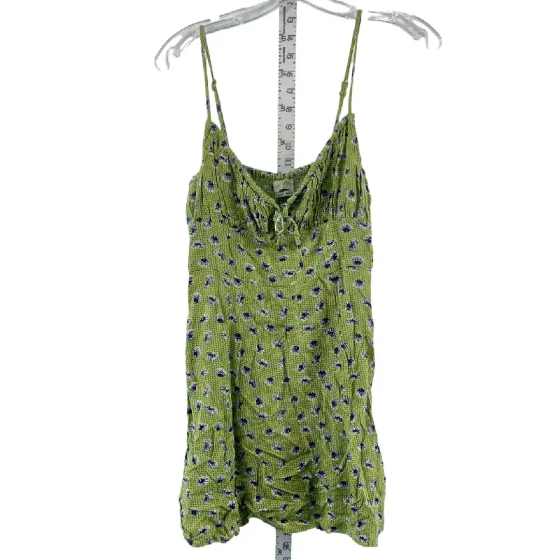 Women's Urban Outfitters Green A-Line Dress, M, Preowned Vacation unclassified dresses