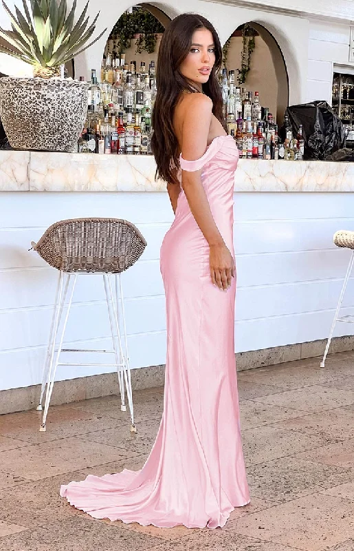 Delanie Pink Maxi Dress Boho Maxi Skirt