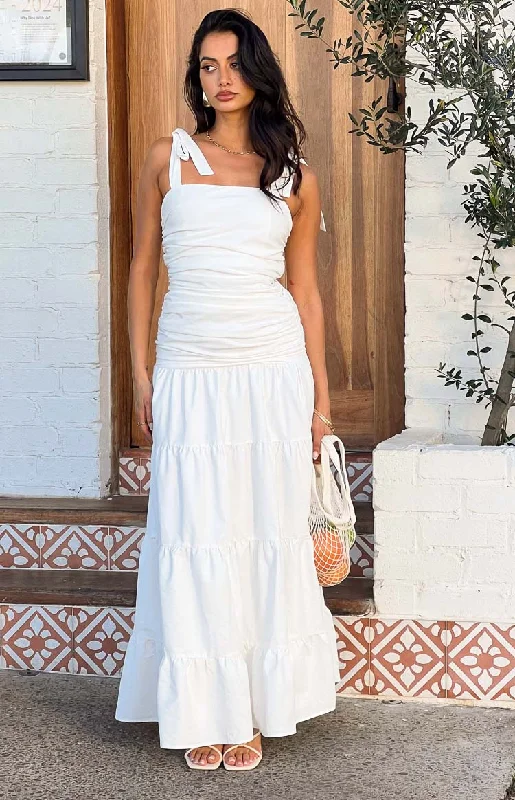 Tessa White Maxi Dress Maxi Skirt Dress